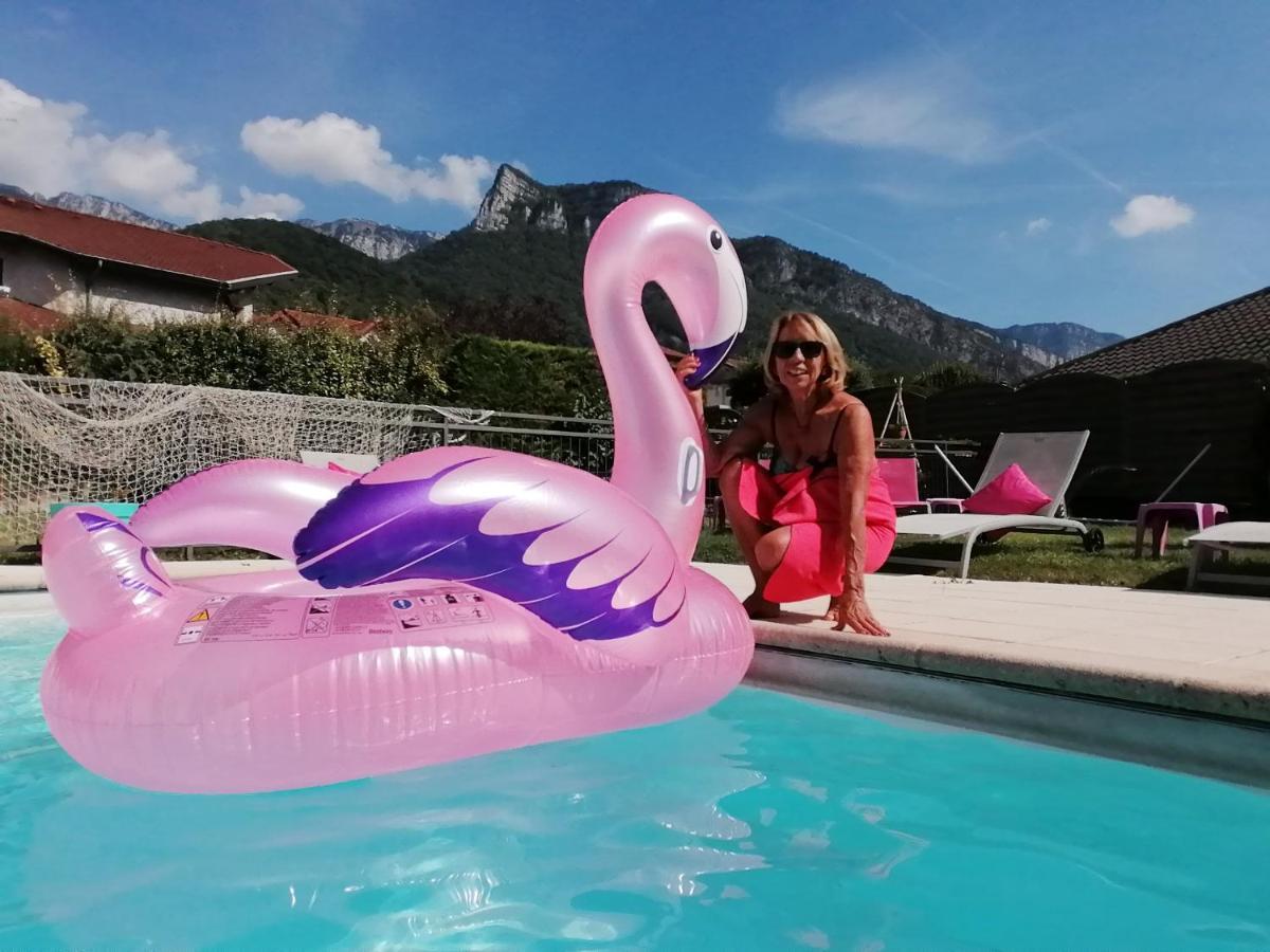 Appartement Lumineux A Voreppe Avec Piscine Exteriér fotografie